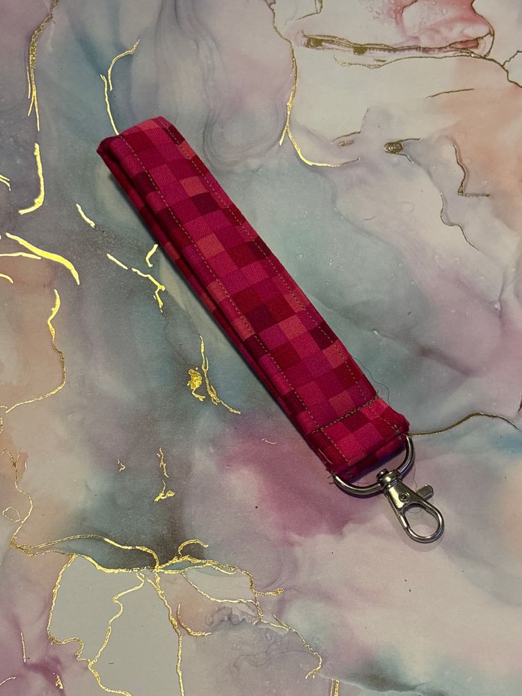 Pink keychain